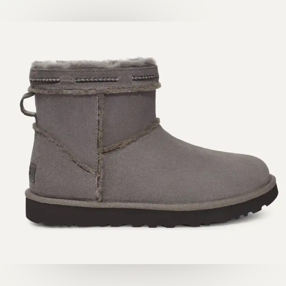 UGG Gray Suede Boots